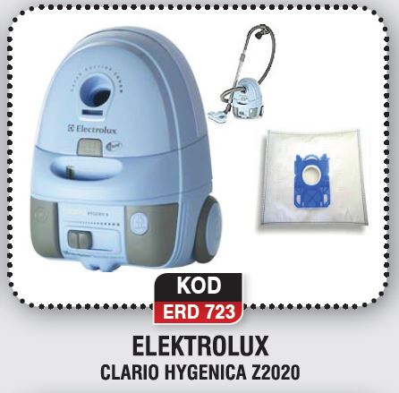 ELETROLUX CLARIO HYGENICA Z2020 ERD 723